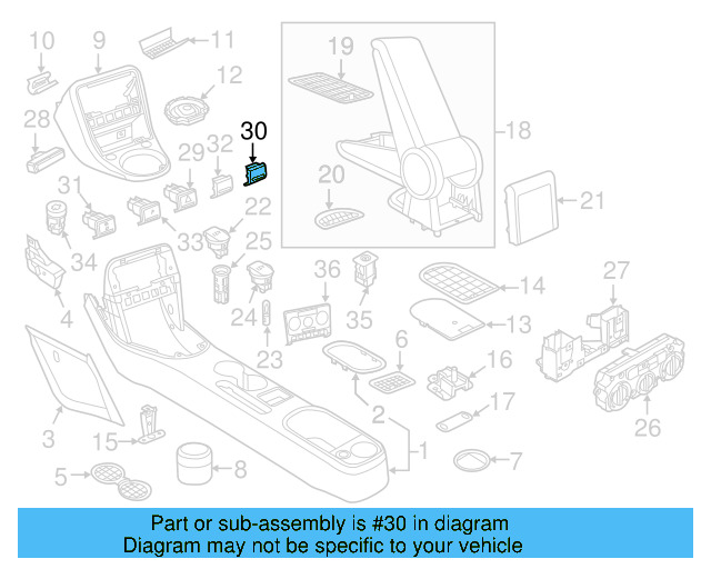 Blank Cover 5C5-959-623-E-ICX - View 4