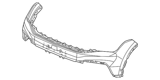Bumper Cover 5NN-807-217-AQ-GRU