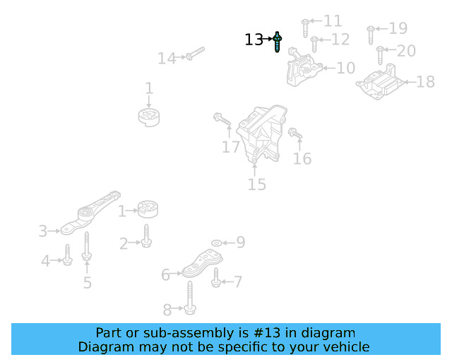 Support Bolt N-106-558-02 - View 5