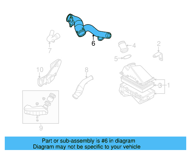 Connector Pipe 1C0-129-684-AM