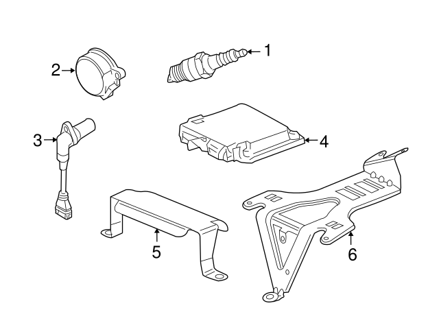 Engine Camshaft Position Sensor 07L-905-163-C - View 49