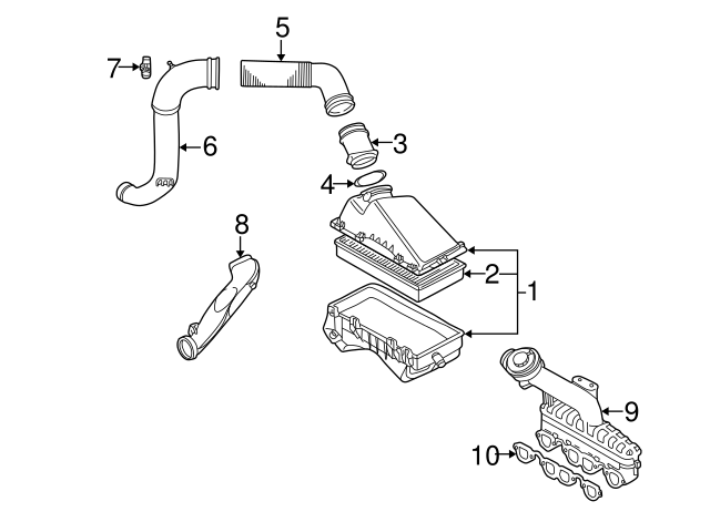Air Filter 1J0-129-620 - View 14