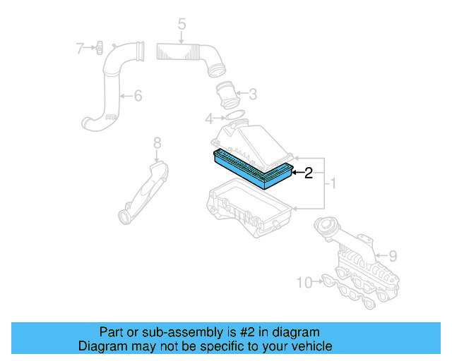 Air Filter 1J0-129-620 - View 20