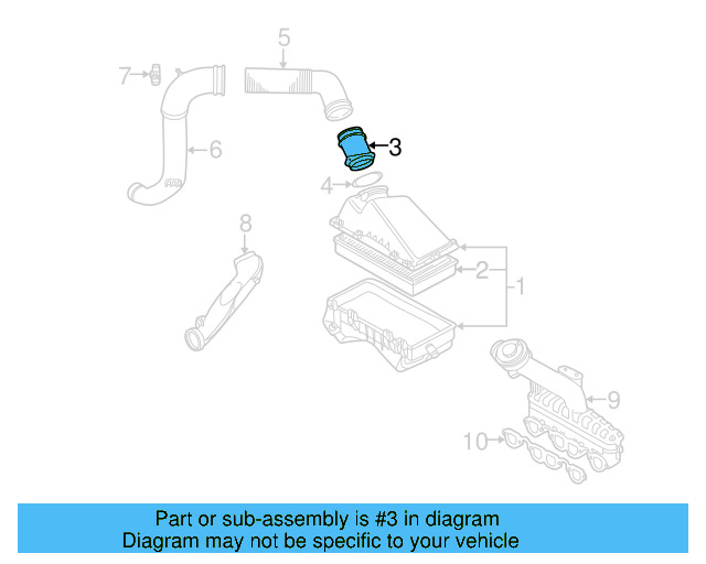 Mass Air Flow Sensor 038-906-461-C - View 13