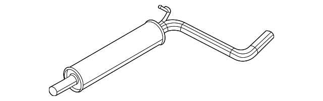 Center Muffler 5QM-253-209-BD