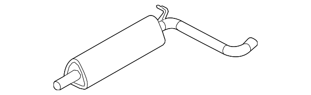 Center Muffler 5QM-253-209-AJ - View 2