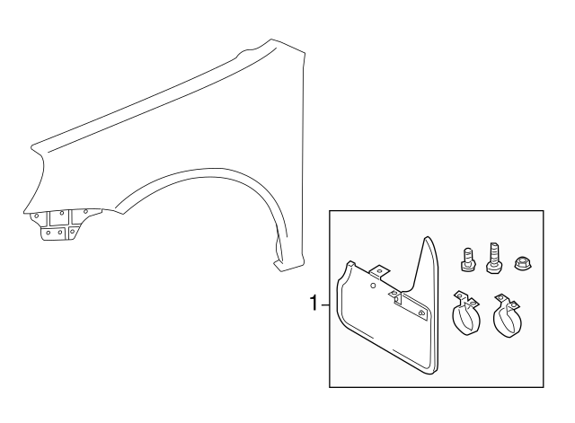 Splash Guards 5K0-075-111 - View 8