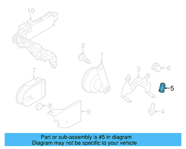 Mount Bracket Retainer Nut N-106-185-01 - View 5