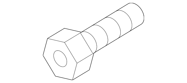 Belt Tensioner Bolt N-106-650-01 - View 2