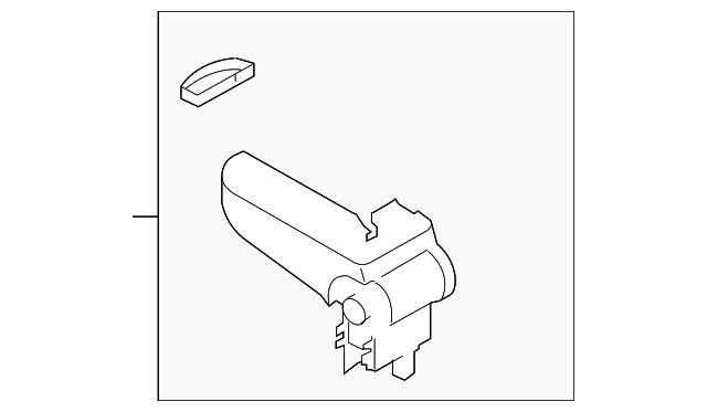Armrest Base 3B0-867-174-7DE - View 2
