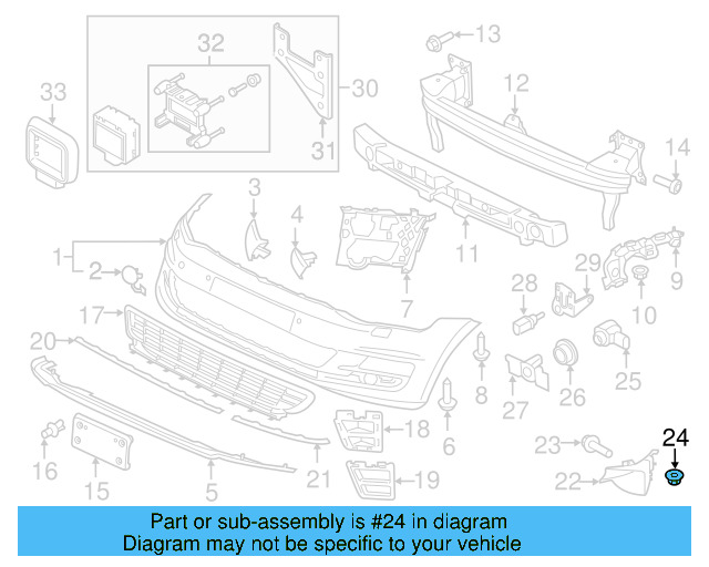Impact Bar Nut N-907-611-02 - View 4