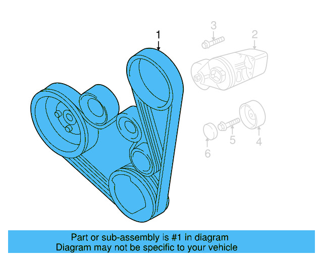 Belt 038-903-137-J - View 7