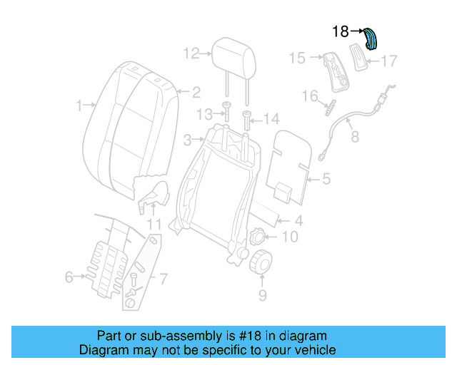 Lever 1Q0-881-633-95T - View 3
