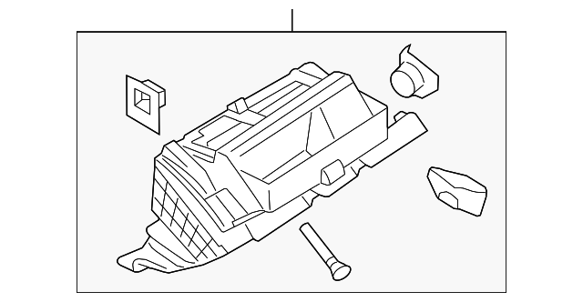 Glove Box Frame 3C1-857-114-E-9B9 - View 4