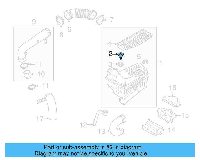 Air Filter 1F0-129-620 - View 9