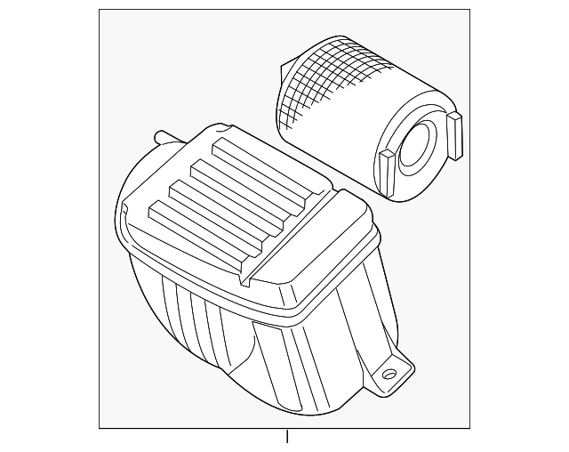 Air Cleaner Assembly 5C0-129-601-D