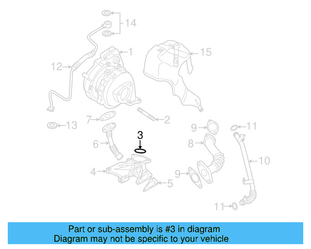 Turbocharger Seal 078-145-039 - View 6