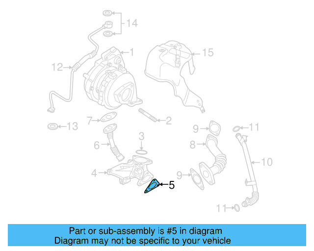 Turbocharger Seal 078-145-039 - View 7