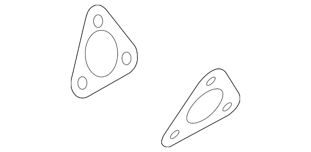 Exhaust Pipe Connector Gasket 059-253-115 - View 3