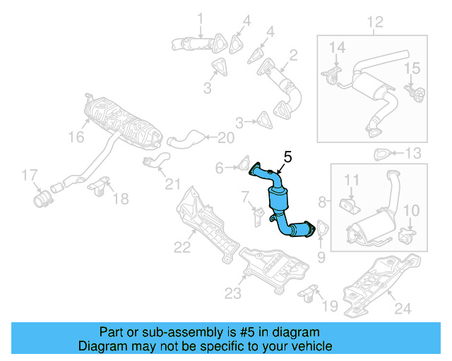 Converter & Pipe Gasket 4D0-253-115-A - View 26