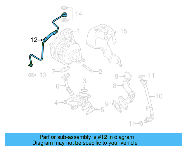 Oil Pipe 059-145-771-AC - View 7
