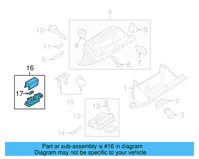 Glove Box Lamp 7L0-947-415 - View 46