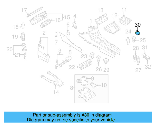 Blank Cover 3C0-959-624-D-REH - View 7