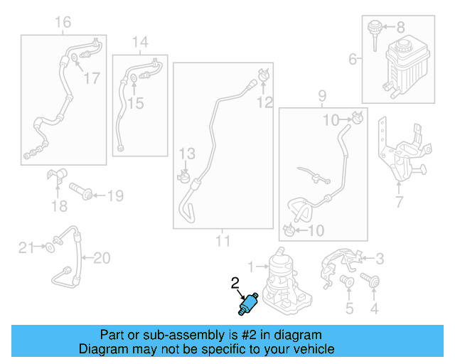 Power Steering Pump Bushing 7L0-423-179 - View 3