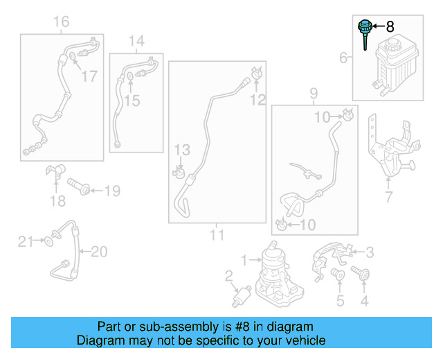 Reservoir Cap 7L6-422-376