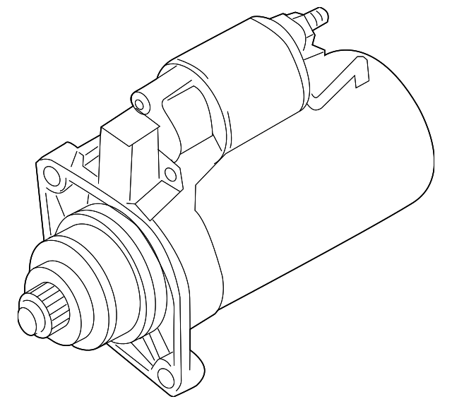 Starter 02E-911-023-L - View 3