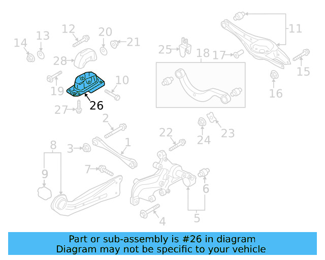 Mount Bracket 5QM-505-130 - View 15