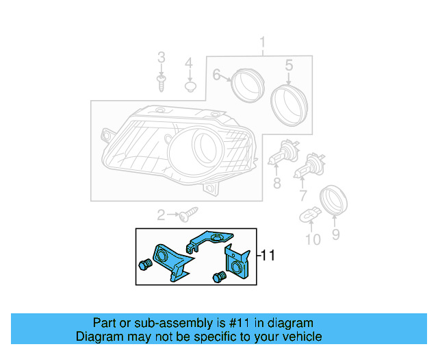 Repair Kit 3C0-998-226 - View 10