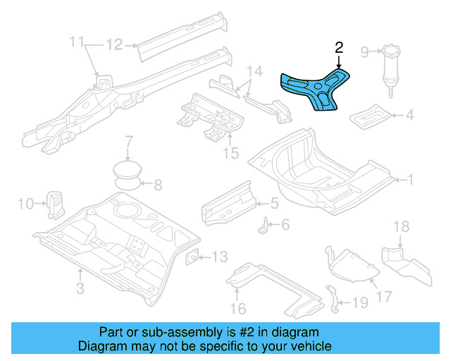 Reinforcement 8D0-804-813-J - View 22