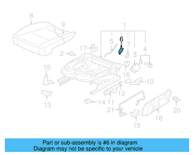 Cable Holder 1K3-881-132-B