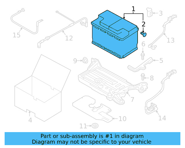 Battery 5TA915105B - View 6
