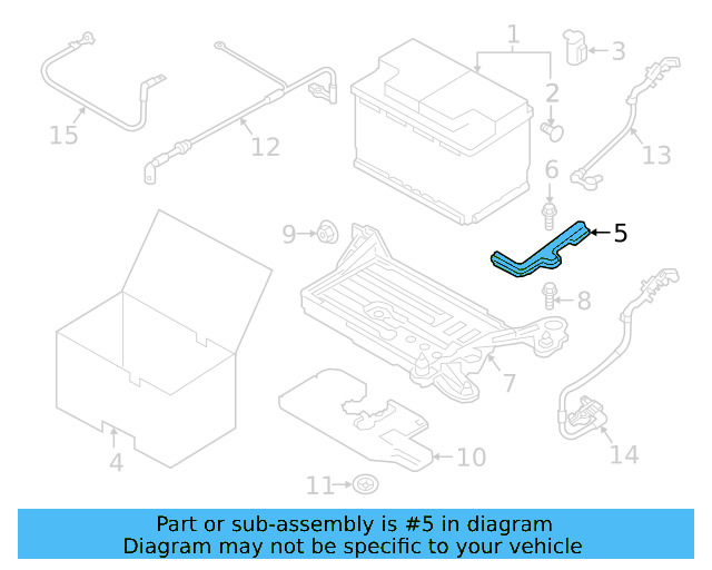 Hold Down Clamp 5Q0-803-219-C - View 14