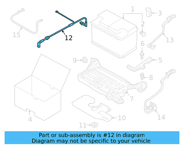 Positive Cable 5Q0-971-228-P - View 17
