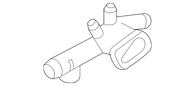 Engine Coolant Outlet Flange 06A-121-132-C - View 3