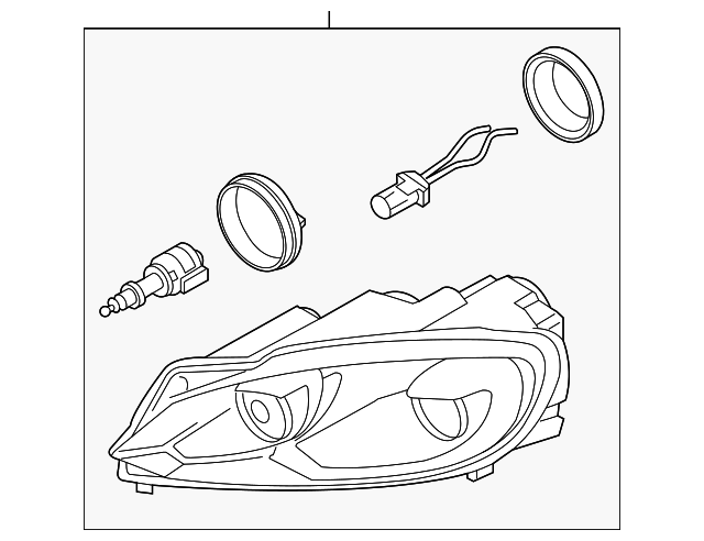 Composite Headlamp 5K0-941-005-C - View 9