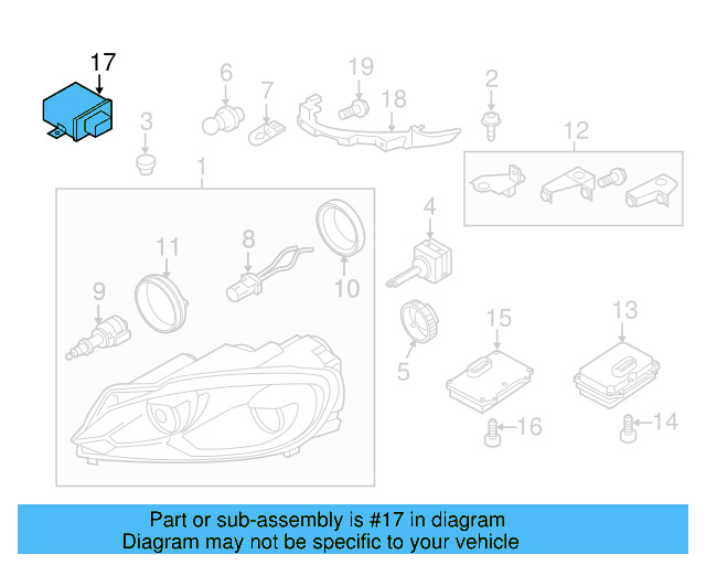 Control Module 5M0-907-357-C - View 40