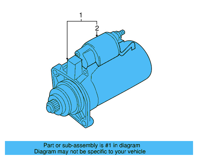 Starter Motor 02E-911-023-S - View 7
