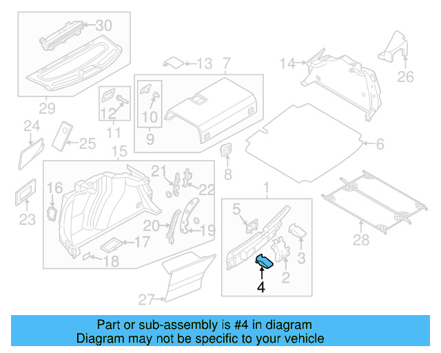 Body B 4A0-867-276-A - View 51