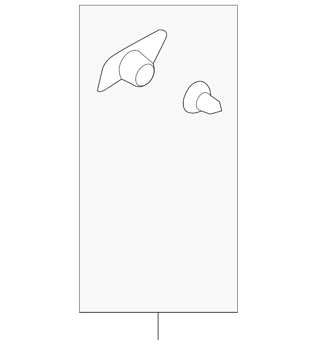 Lower Center Pillar Trim Clip 4A0-867-276-B - View 5