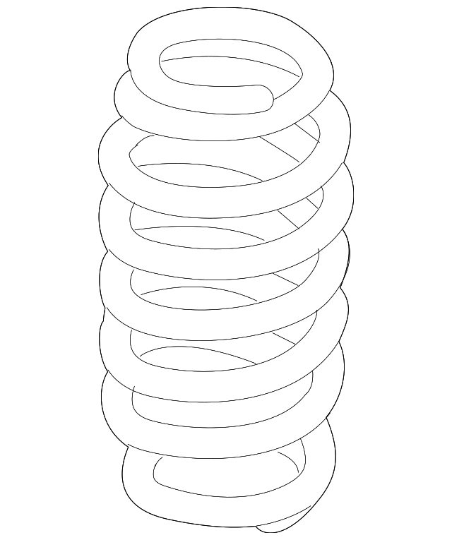 Coil Spring 3C0-511-115-AD - View 3