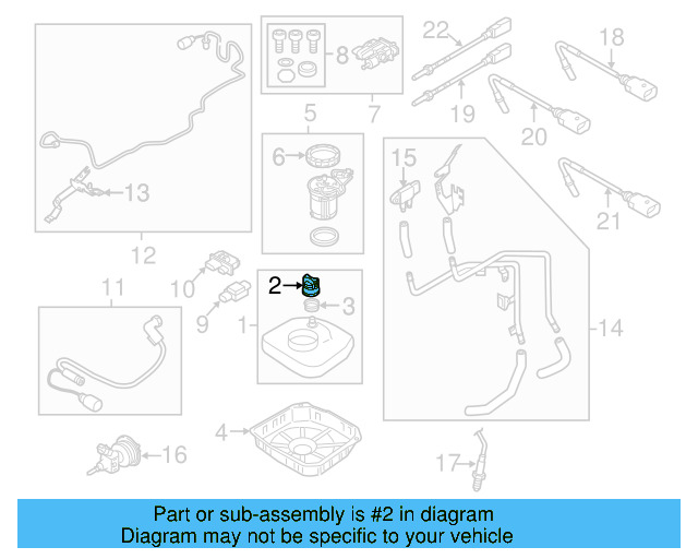 Filler Cap 3C0-131-980 - View 16