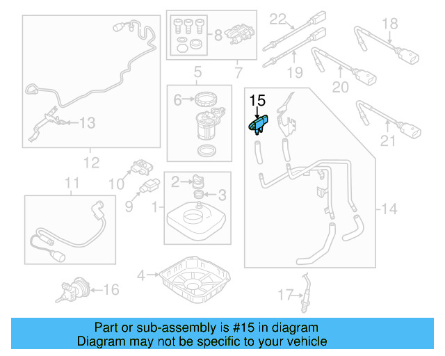 Pressure Sensor 059-906-051-A - View 15