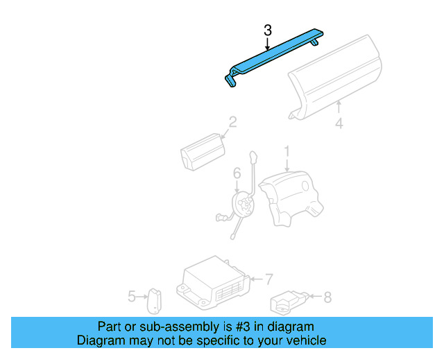 Clock Spring 1H0-959-653-E - View 7