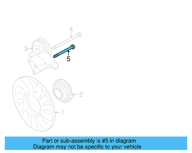 Mount Bracket Bolt N-044-714-1 - View 7