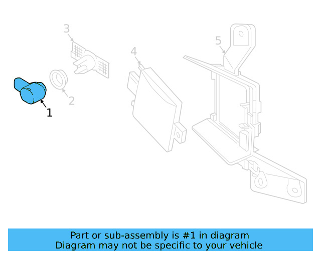 Park Sensor 5Q0-919-275-B-9B9 - View 4