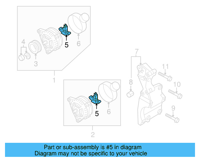 Voltage Regulator 06B-903-803-B - View 11